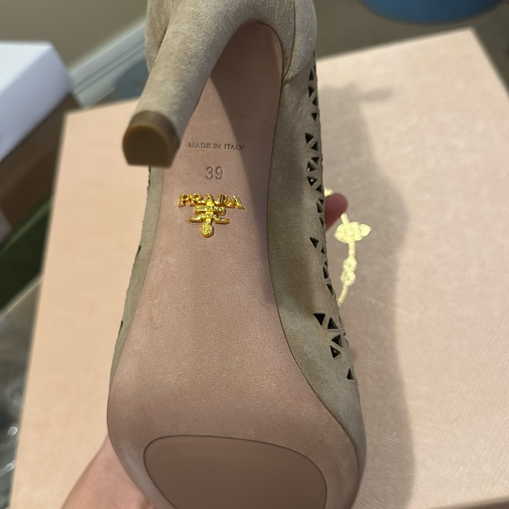 Brand new Prada booties! Size 39 with box and dust bag